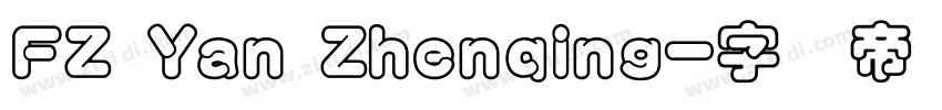 FZ Yan Zhenqing字体转换